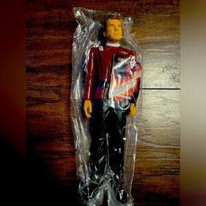 New Applause STAR TREK Captain James T Kirk 10” Vinyl Action Figure 1994 NIP NOS